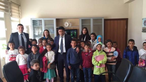 Çukuryayla İlkokulu Öğrencilerinden İlçe Milli Eğitim Müdürlüğüne Ziyaret